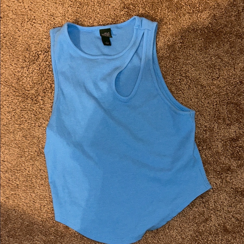 Women's Blue Tank Top